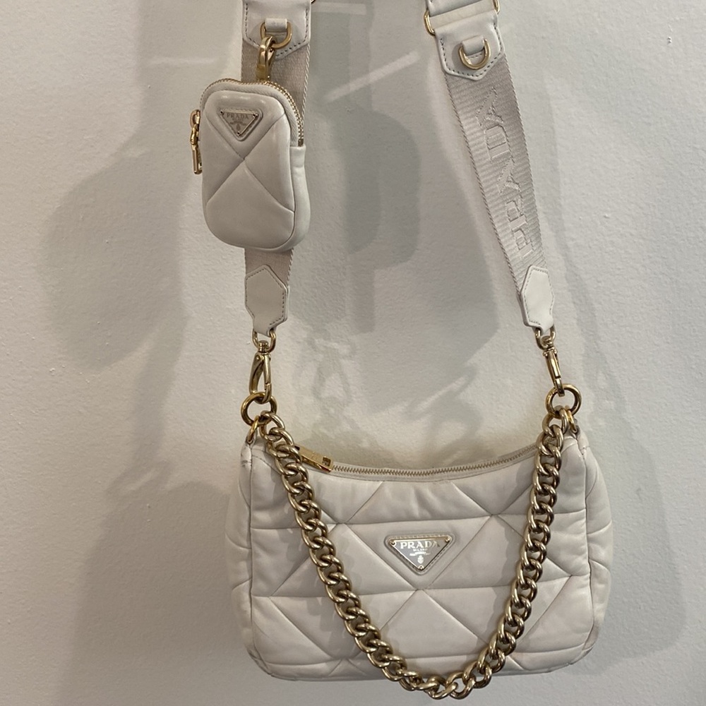 Authentic “Prada System Nappa Leather Patchwork S… - image 3